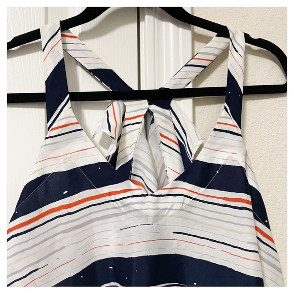 Bcbgeneration Ruffle Open Back Tank - Picture 2 of 9